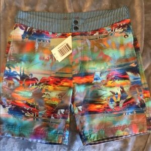 Robert Graham swim trunks size 30 NEW